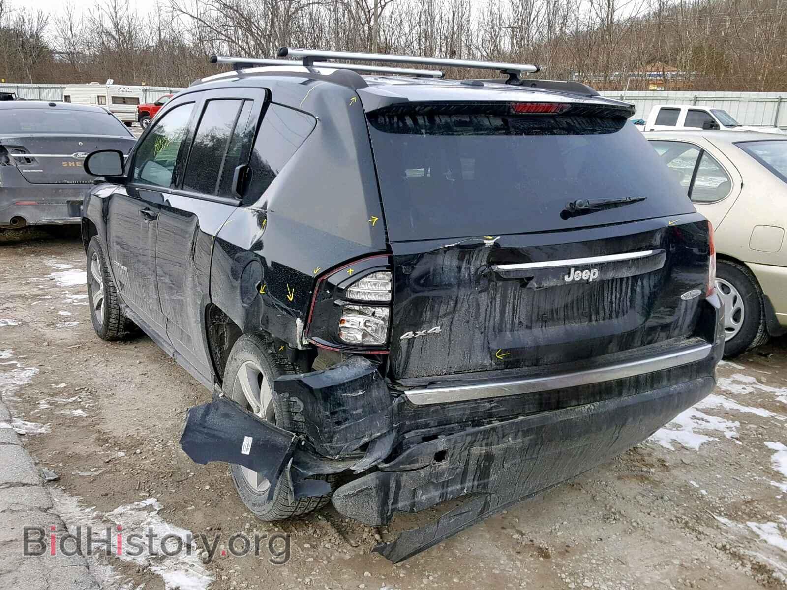 2016 JEEP COMPASS LA - VIN: 1C4NJDEB6GD671163 - Фото 3