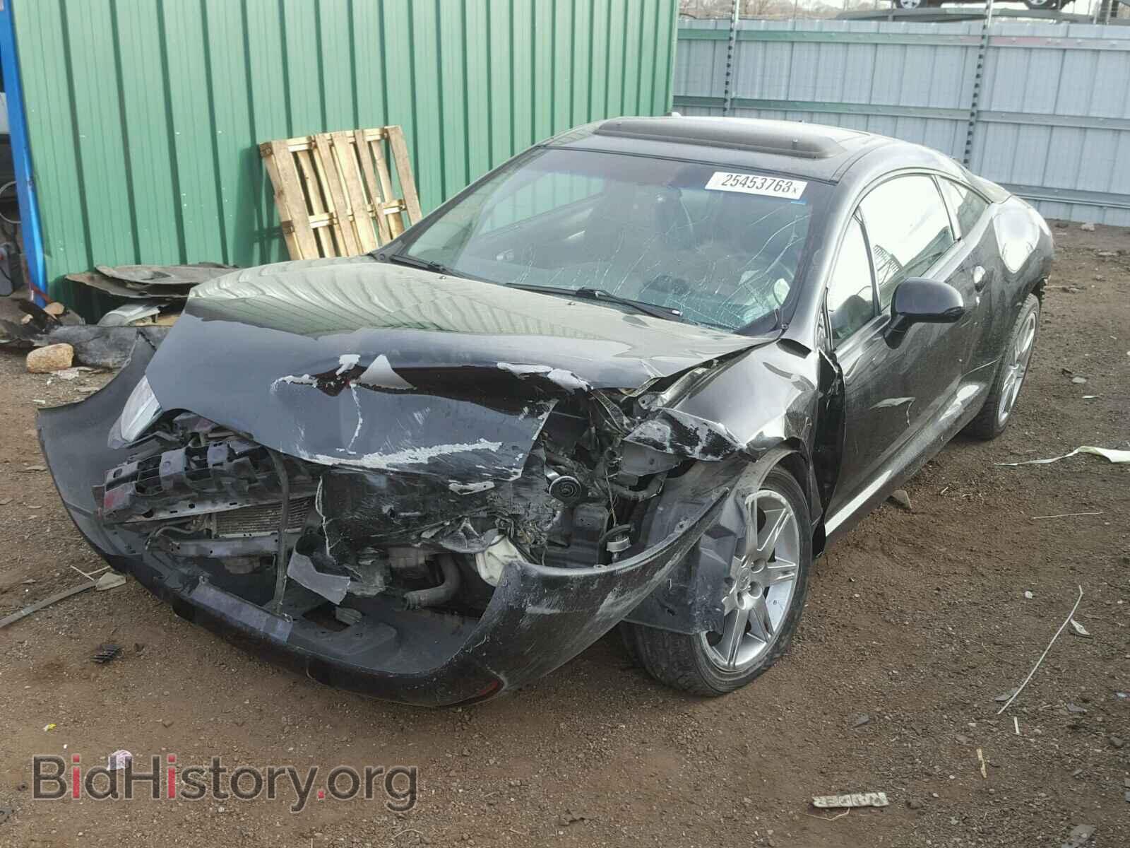 2008 MITSUBISHI ECLIPSE - VIN: 4A3AK34T78E013845 - Фото 2