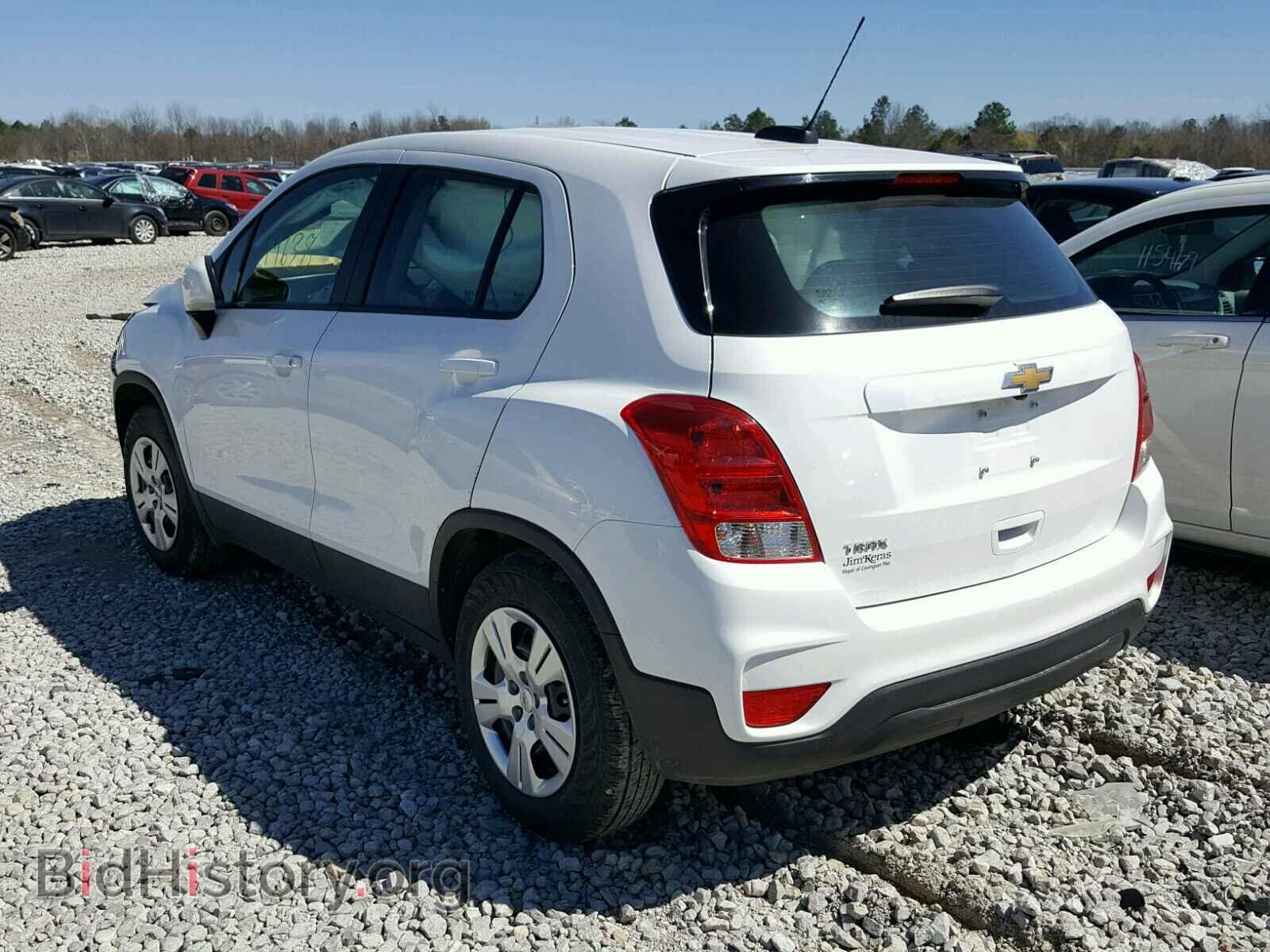 2017 CHEVROLET TRAX - VIN: KL7CJKSB4HB105352 - Фото 3