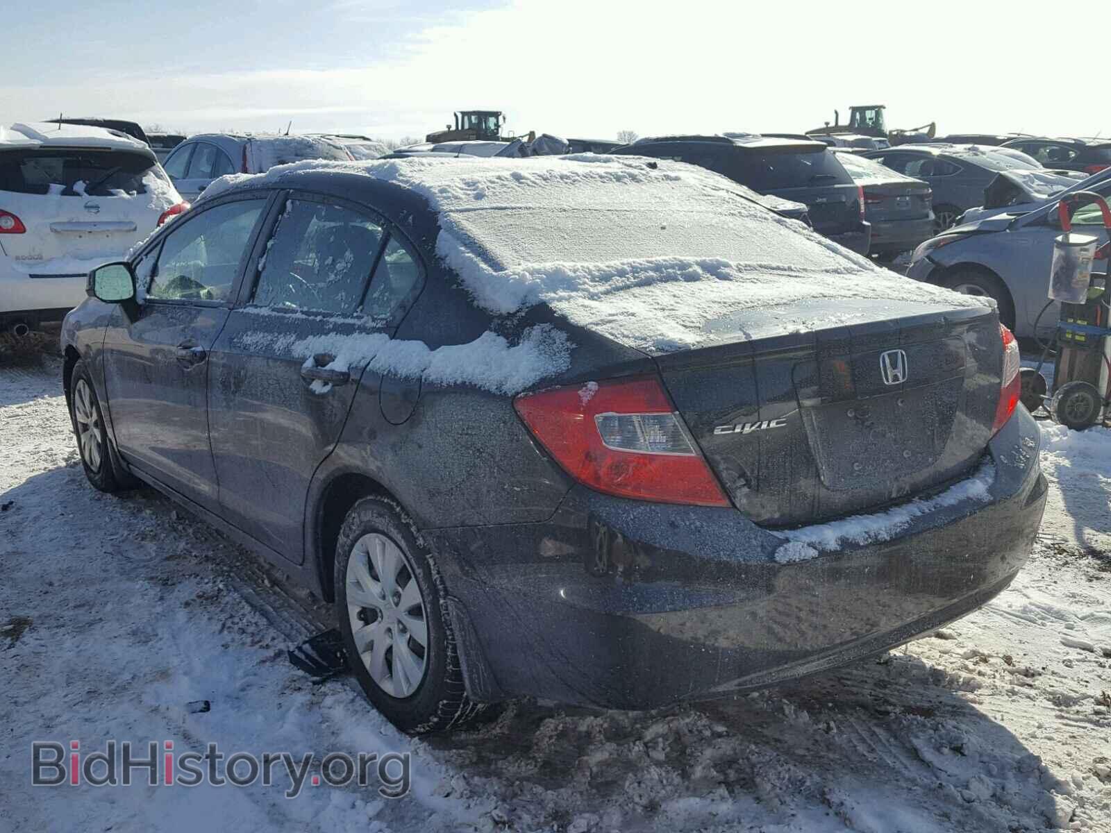 2012 HONDA CIVIC - VIN: 19XFB2F52CE083879 - Фото 3