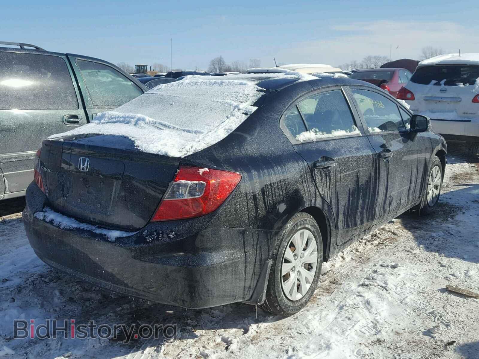 2012 HONDA CIVIC - VIN: 19XFB2F52CE083879 - Фото 4