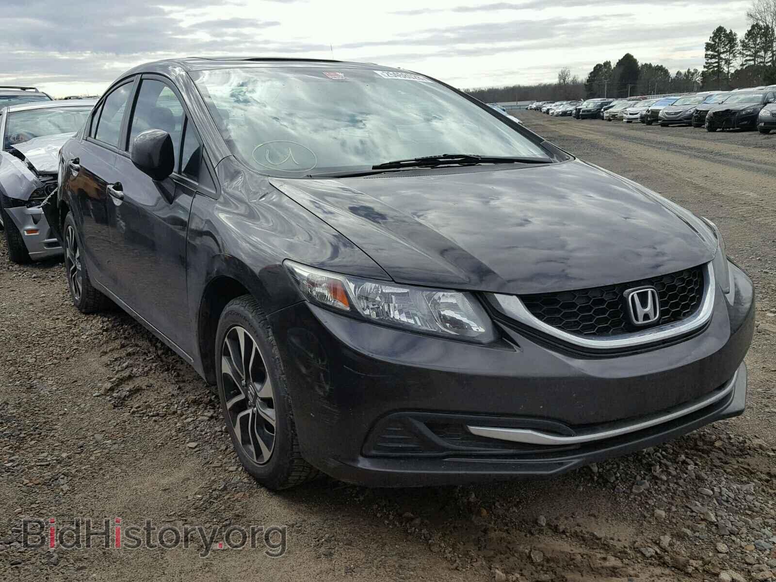 2013 HONDA CIVIC - VIN: 2HGFB2F86DH542204 - Фото 2