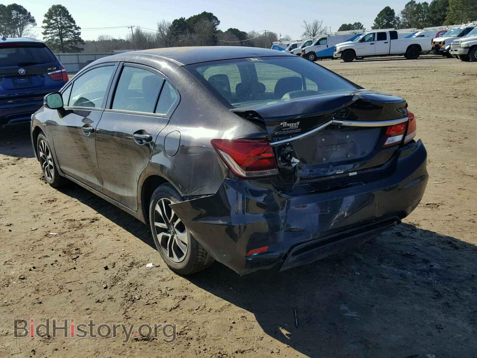 2013 HONDA CIVIC - VIN: 2HGFB2F86DH542204 - Фото 3