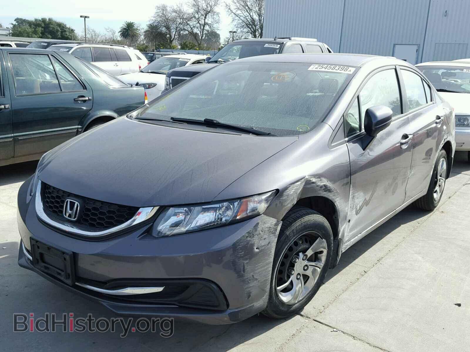 2014 HONDA CIVIC - VIN: 19XFB2F59EE238009 - Фото 2