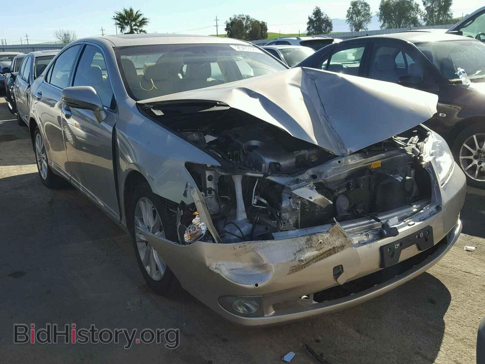 Photo JTHBK1EG2C2501493 - LEXUS ES350 2012