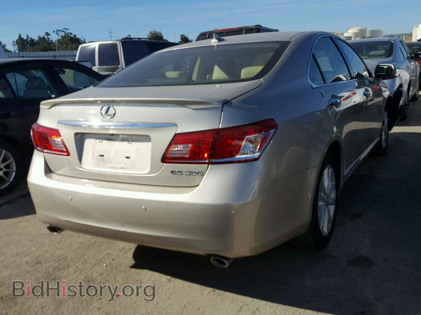 2012 LEXUS ES350 - VIN: JTHBK1EG2C2501493 - Фото 4