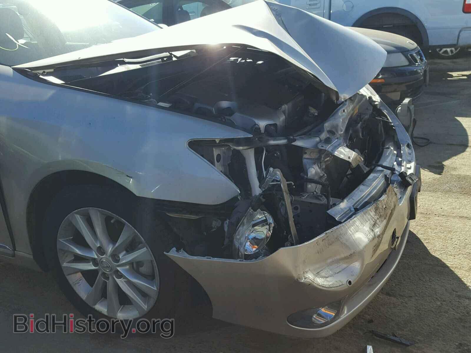 2012 LEXUS ES350 - VIN: JTHBK1EG2C2501493 - Фото 9