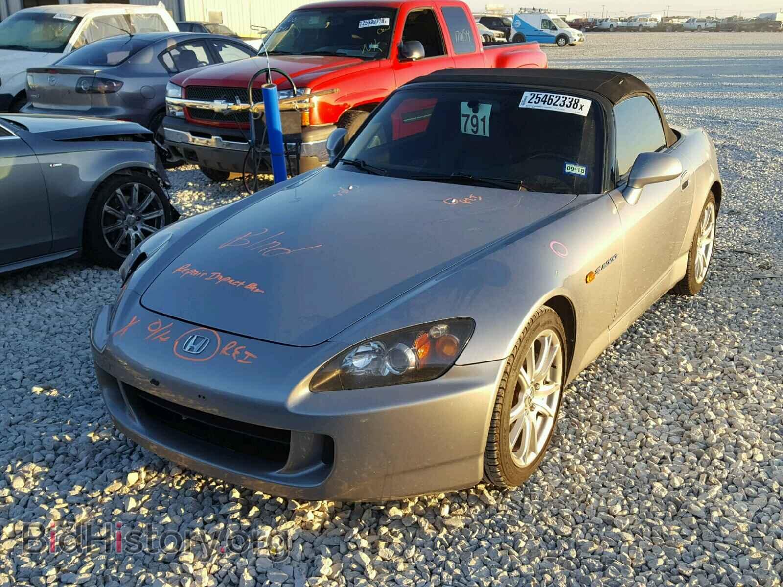 2004 HONDA S2000 - VIN: JHMAP21464T004974 - Фото 2