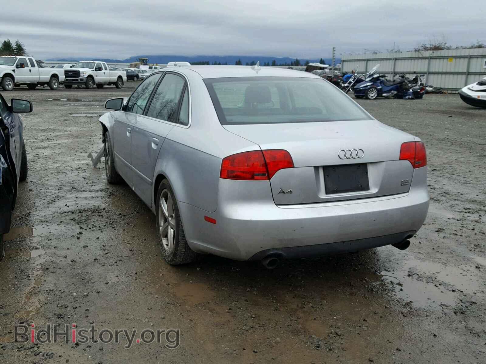 2007 AUDI A4 - VIN: WAUDH78E97A122893 - Photo 3