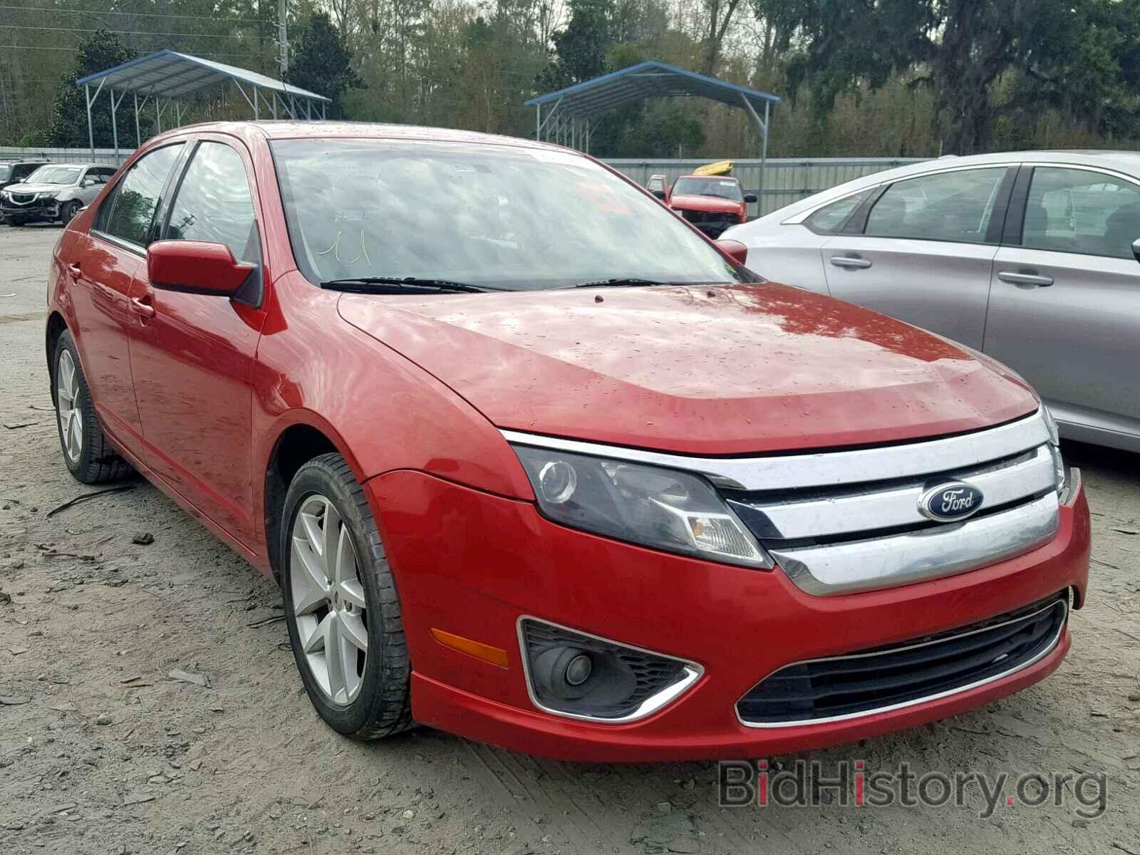 Photo 3FAHP0JA7CR359684 - FORD FUSION SEL 2012