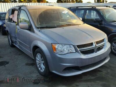 2016 Dodge CARAVAN Grand Cara, серый — VIN 2C4RDGCG2GR353126, Copart
