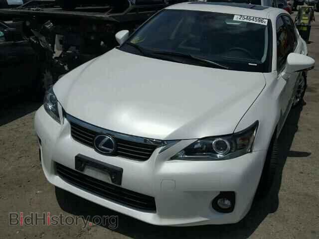 2013 LEXUS CT 200 - VIN: JTHKD5BH6D2151303 - Фото 2