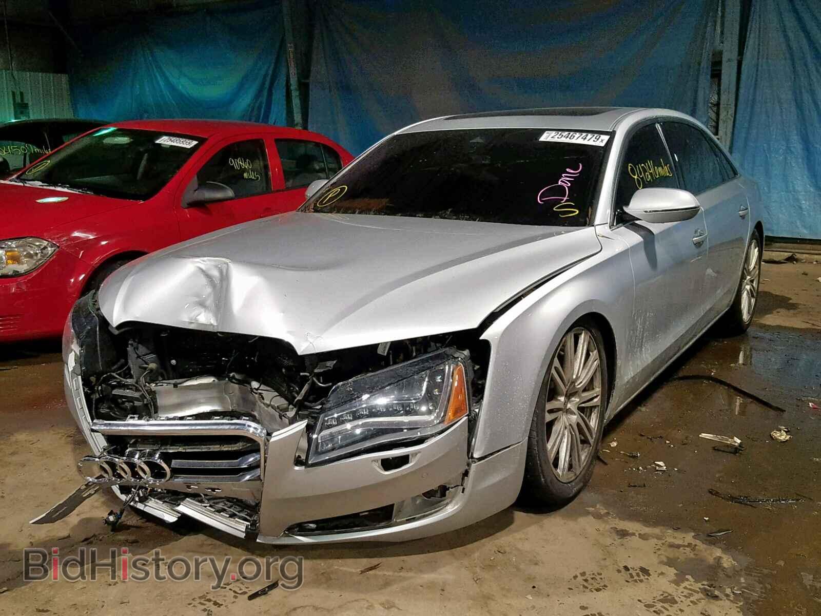 2013 AUDI A8 - VIN: WAUR2AFD6DN009874 - Photo 2