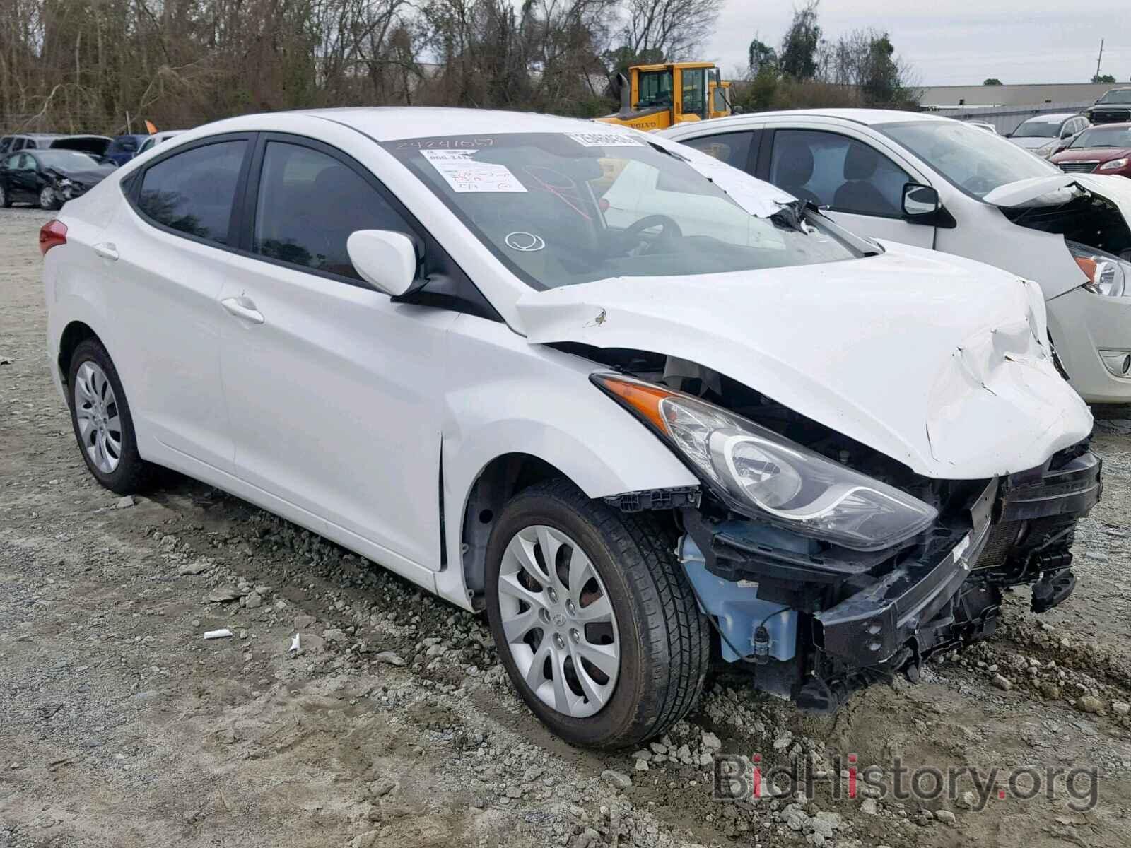 Photo 5NPDH4AEXBH007801 - HYUNDAI ELANTRA 2011