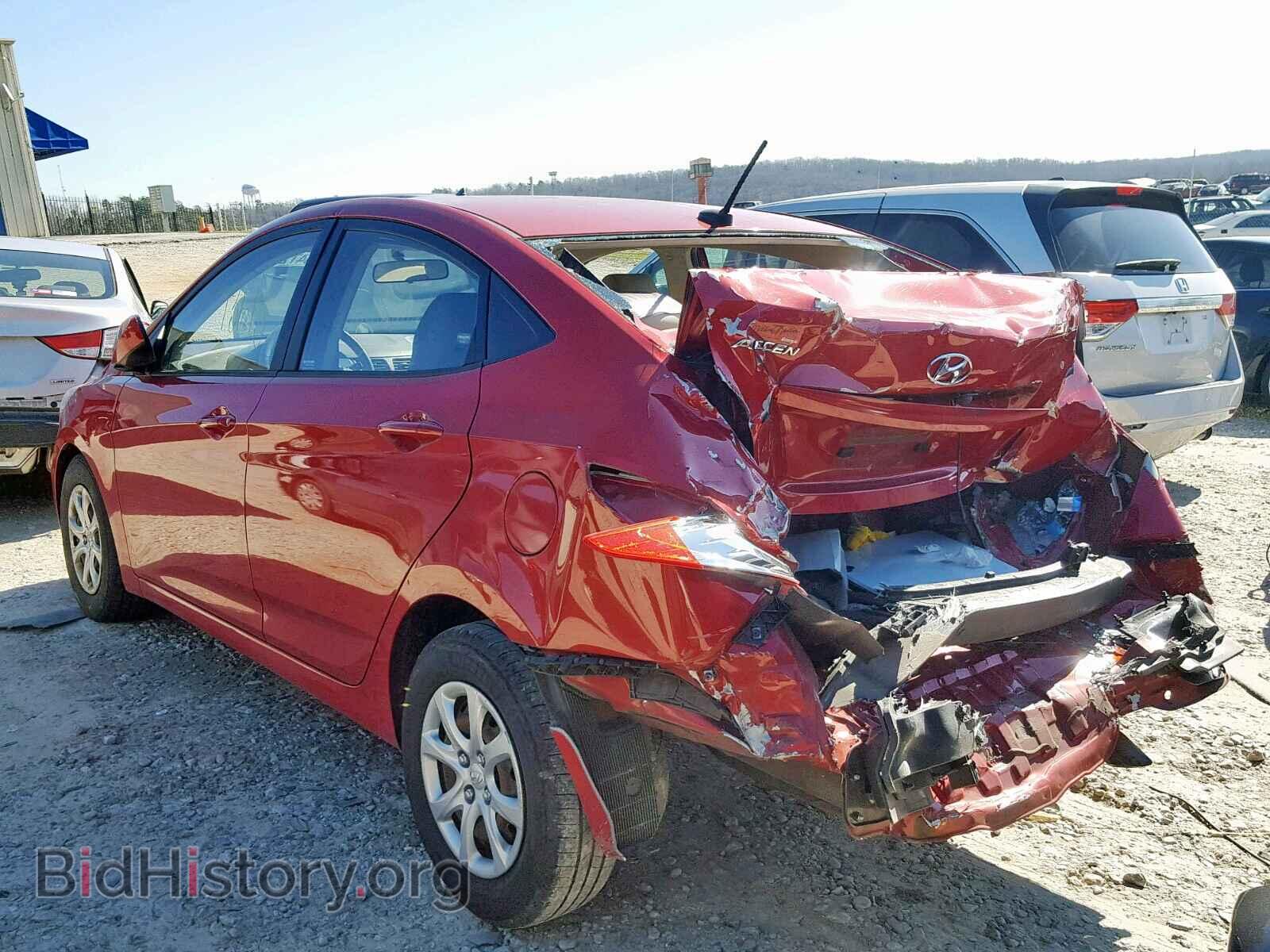 2013 HYUNDAI ACCENT - VIN: KMHCT4AEXDU444518 - Фото 3