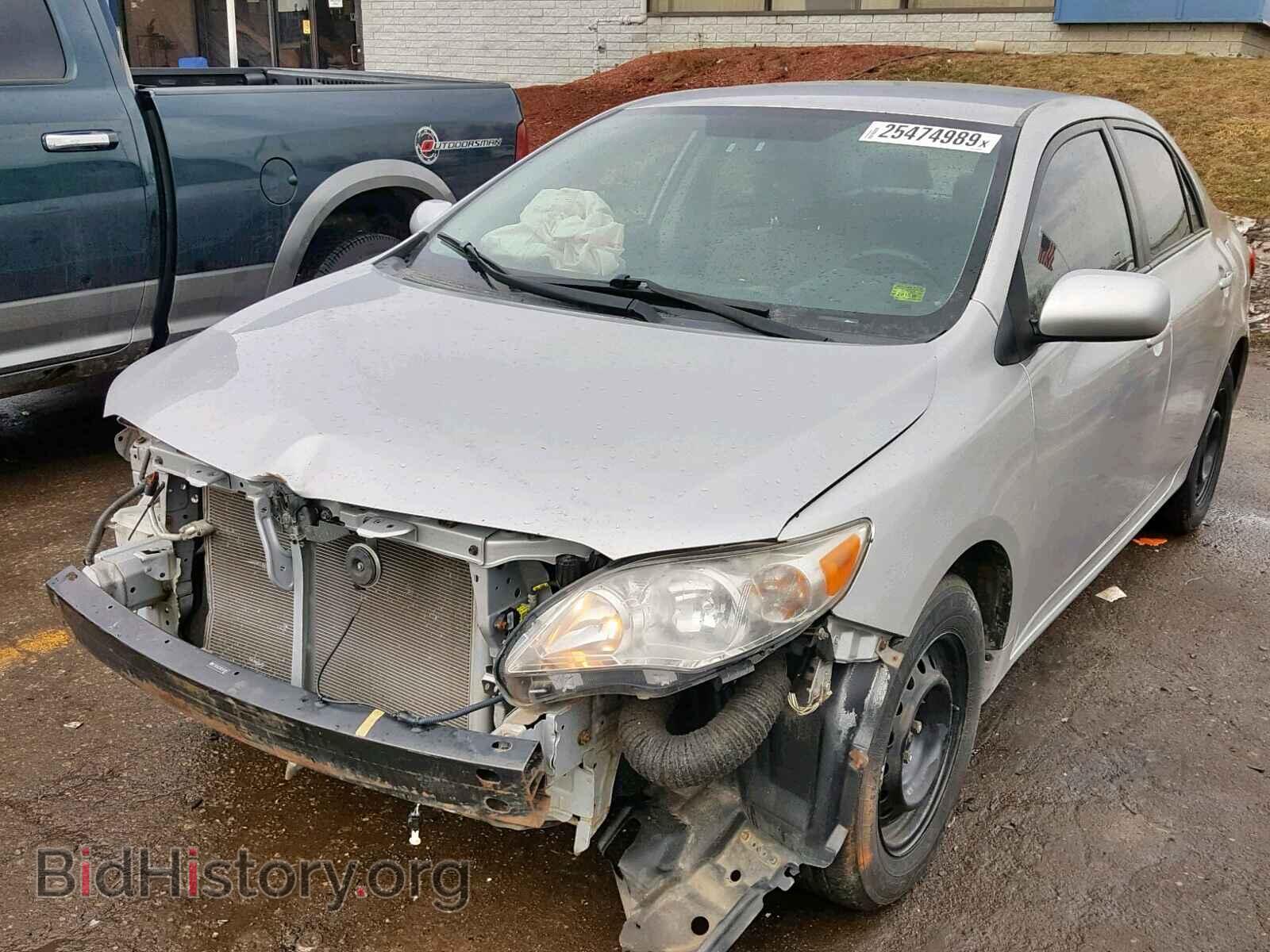 2011 TOYOTA COROLLA BA - VIN: 2T1BU4EE2BC587920 - Фото 2