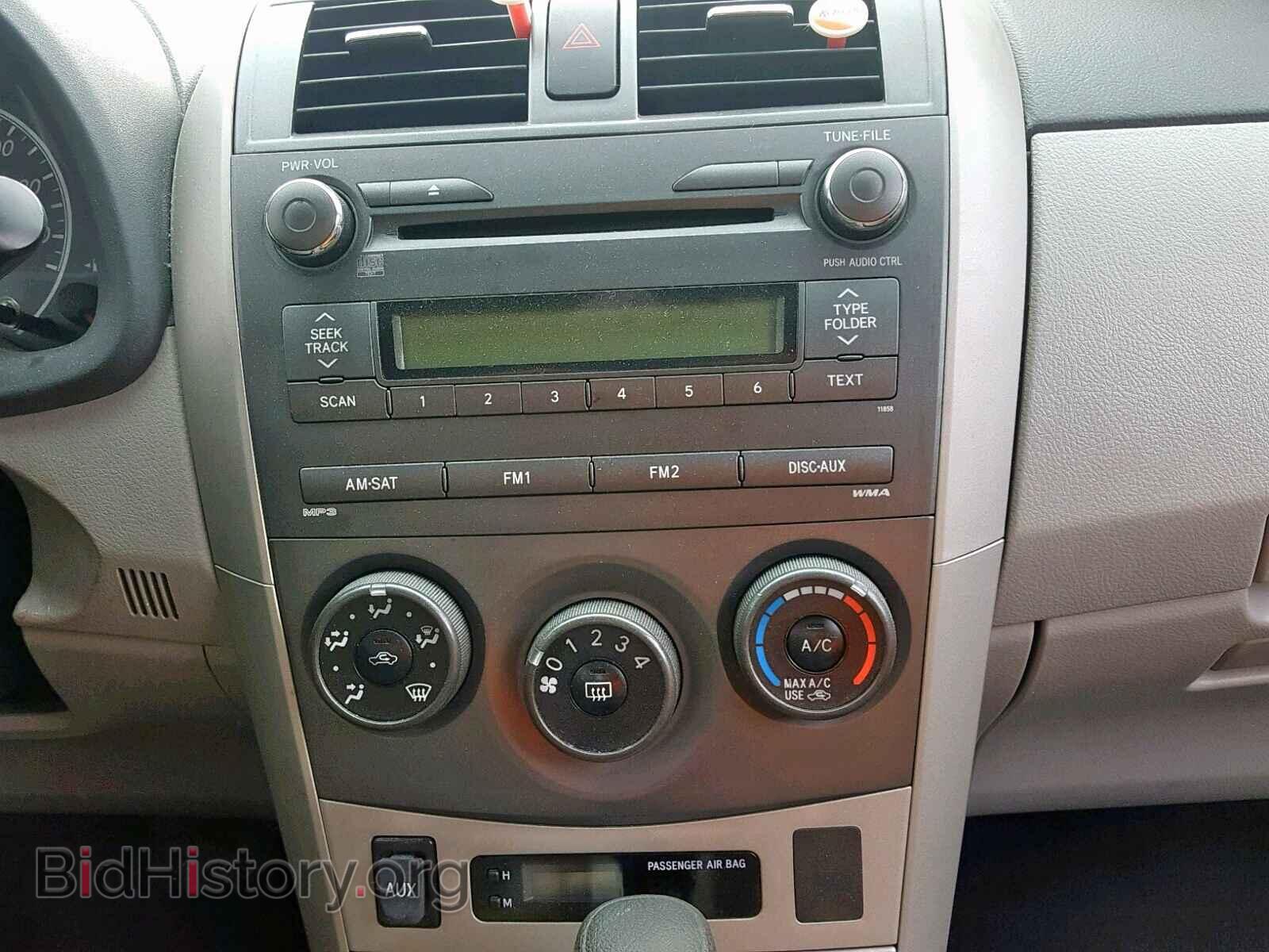 2011 TOYOTA COROLLA BA - VIN: 2T1BU4EE2BC587920 - Фото 9