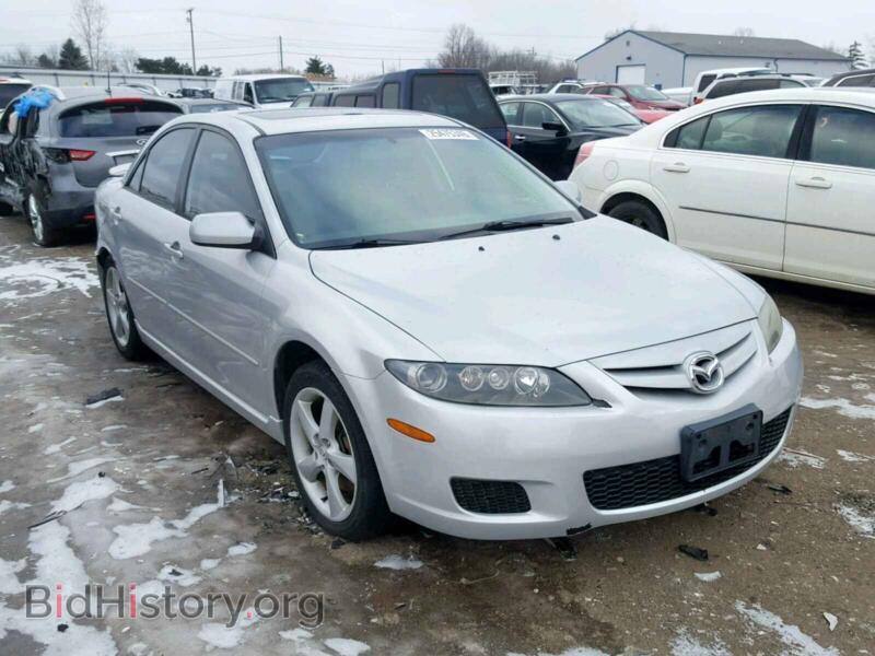 2007 Mazda 6 6 S (VIN 1YVHP80D375M58073) — photo 1 of 10, Copart, damage: rear end