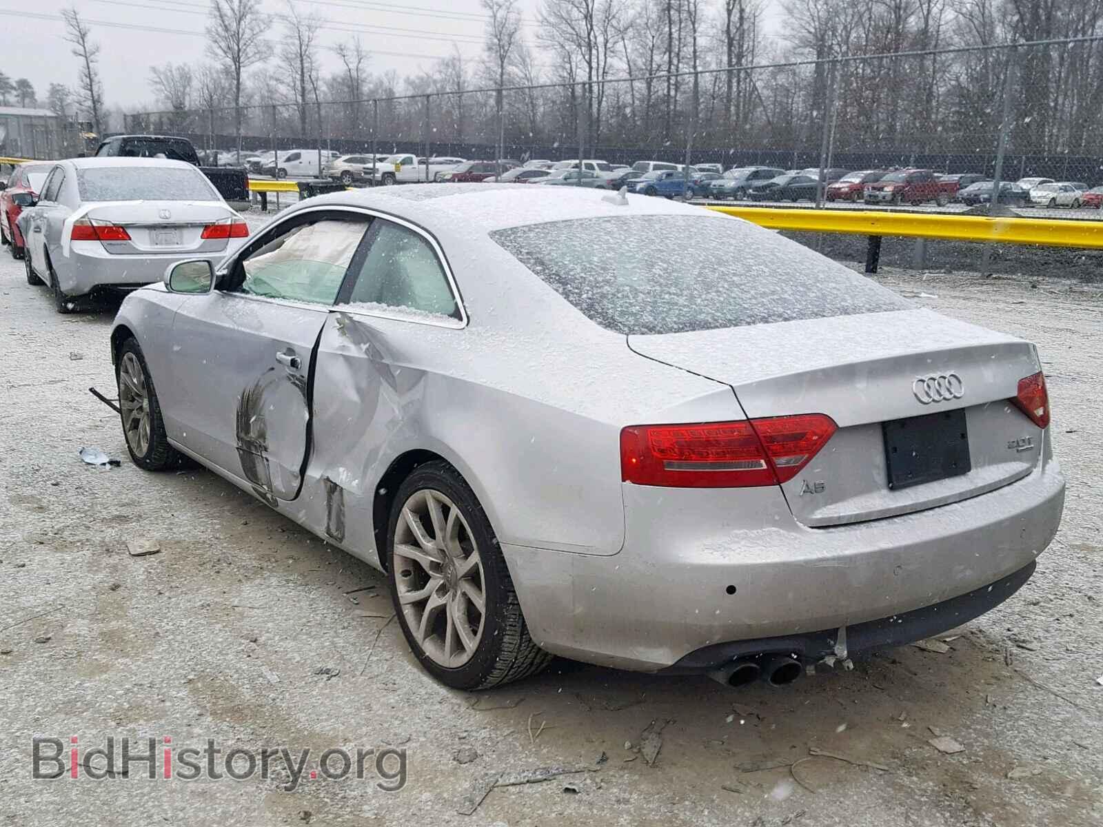 2012 AUDI A5 PREMIUM - VIN: WAULFAFRXCA001885 - Photo 3