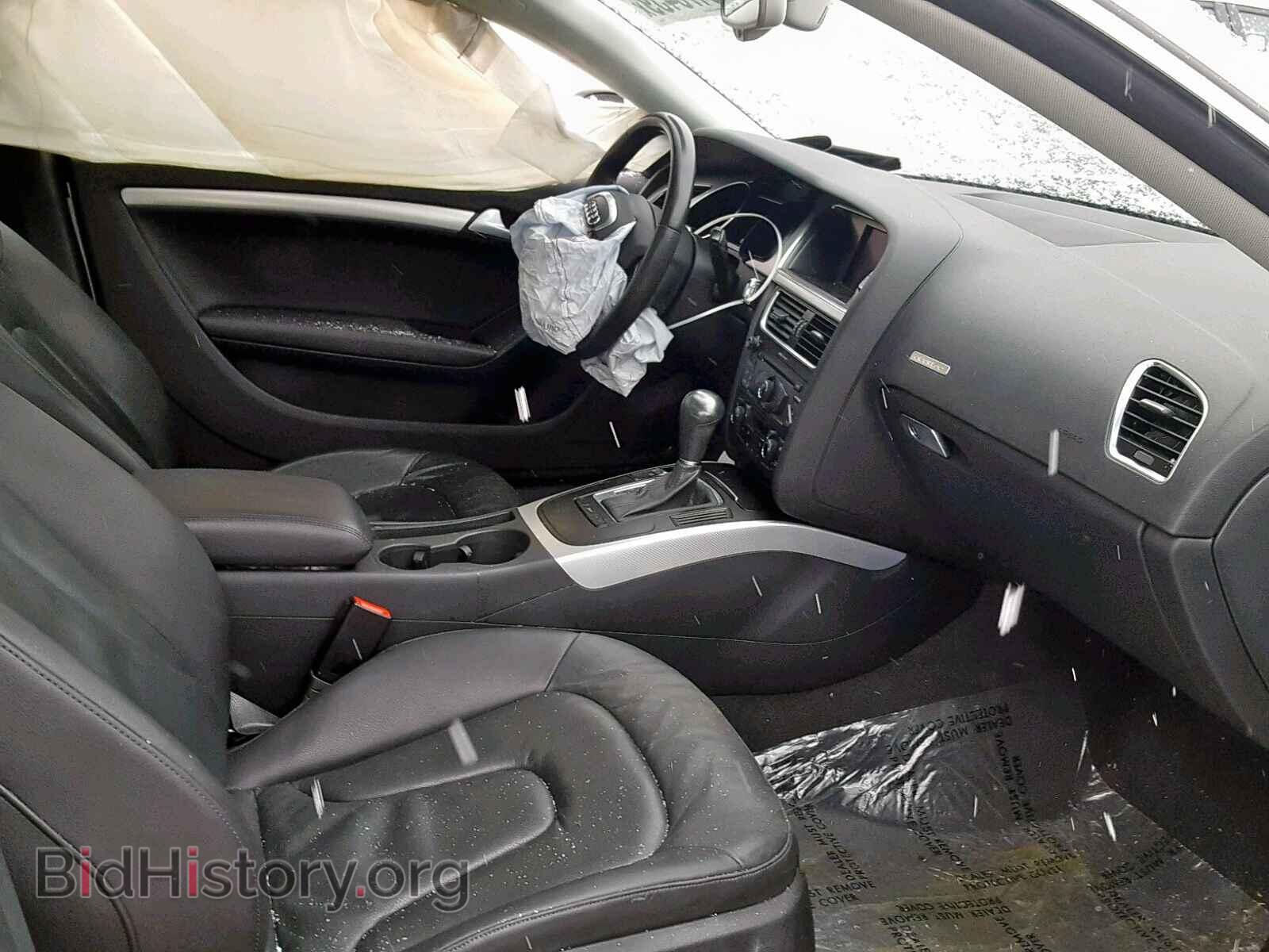 2012 AUDI A5 PREMIUM - VIN: WAULFAFRXCA001885 - Photo 5