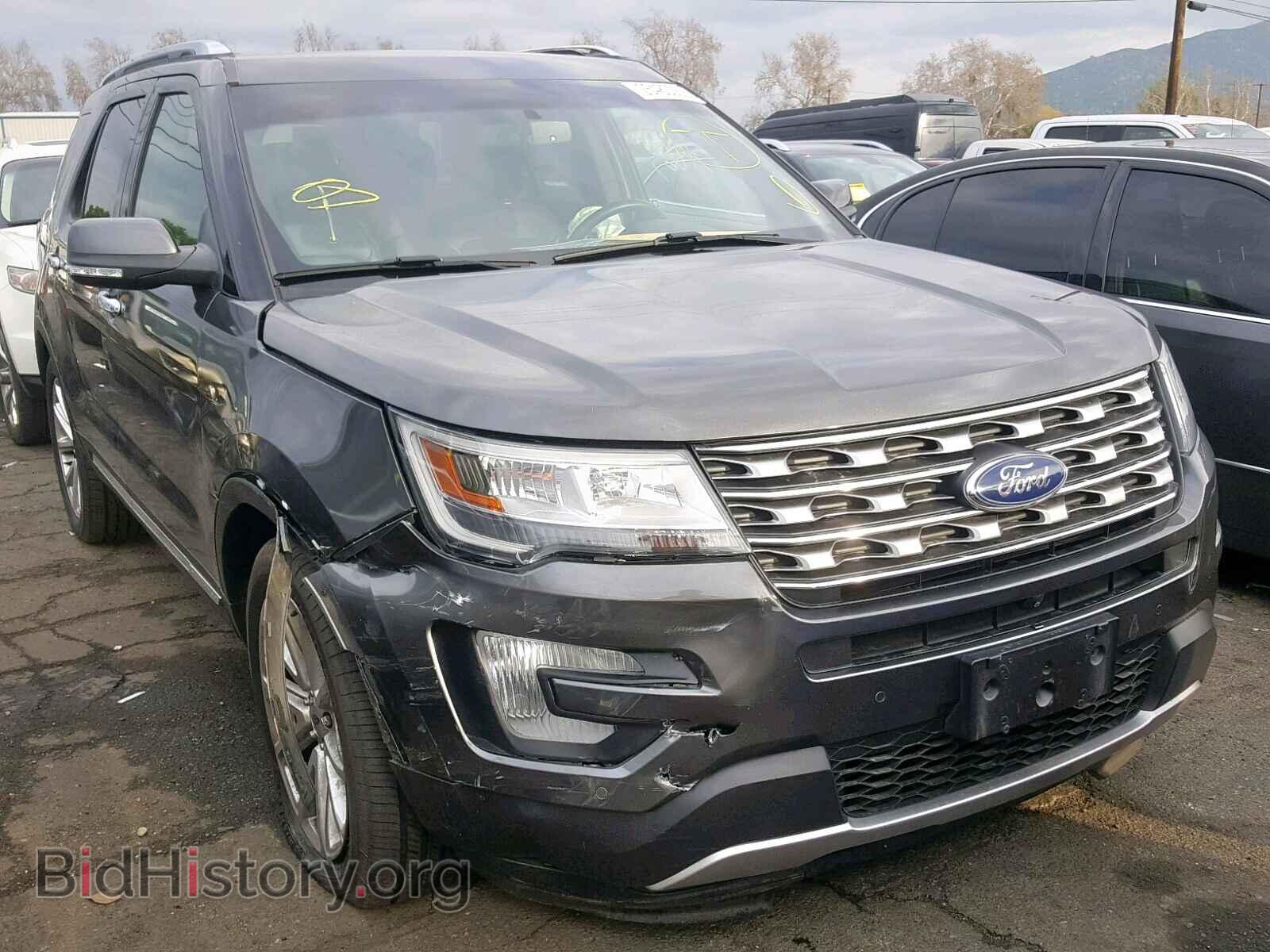 Photo 1FM5K7F83GGB96468 - FORD EXPLORER L 2016