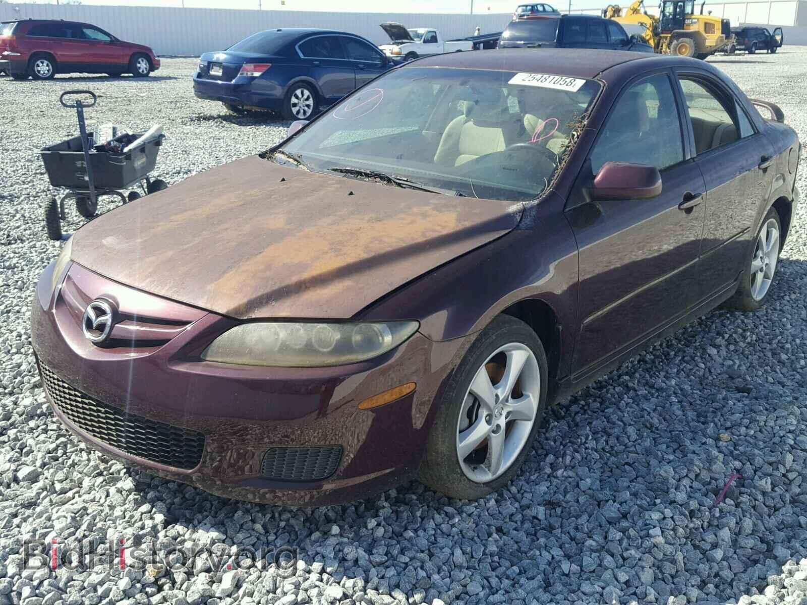 2008 MAZDA 6 - VIN: 1YVHP80C585M14455 - Фото 2