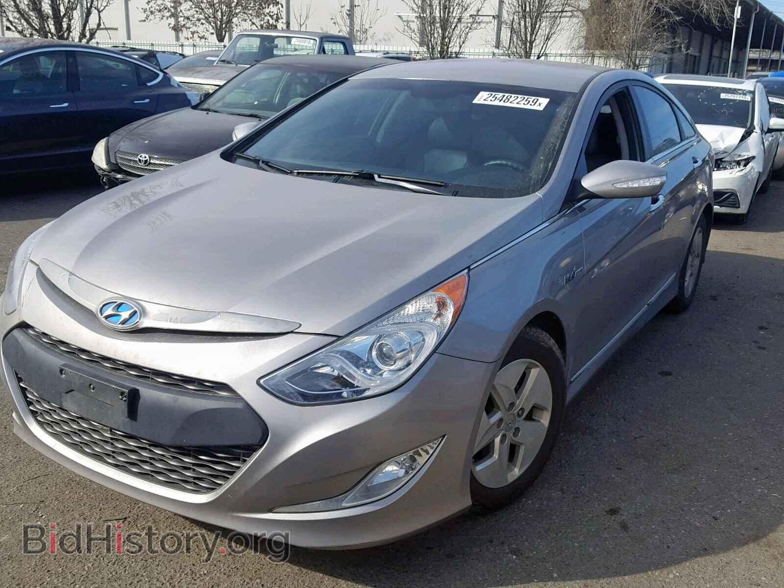 2012 HYUNDAI SONATA - VIN: KMHEC4A4XCA047813 - Фото 2