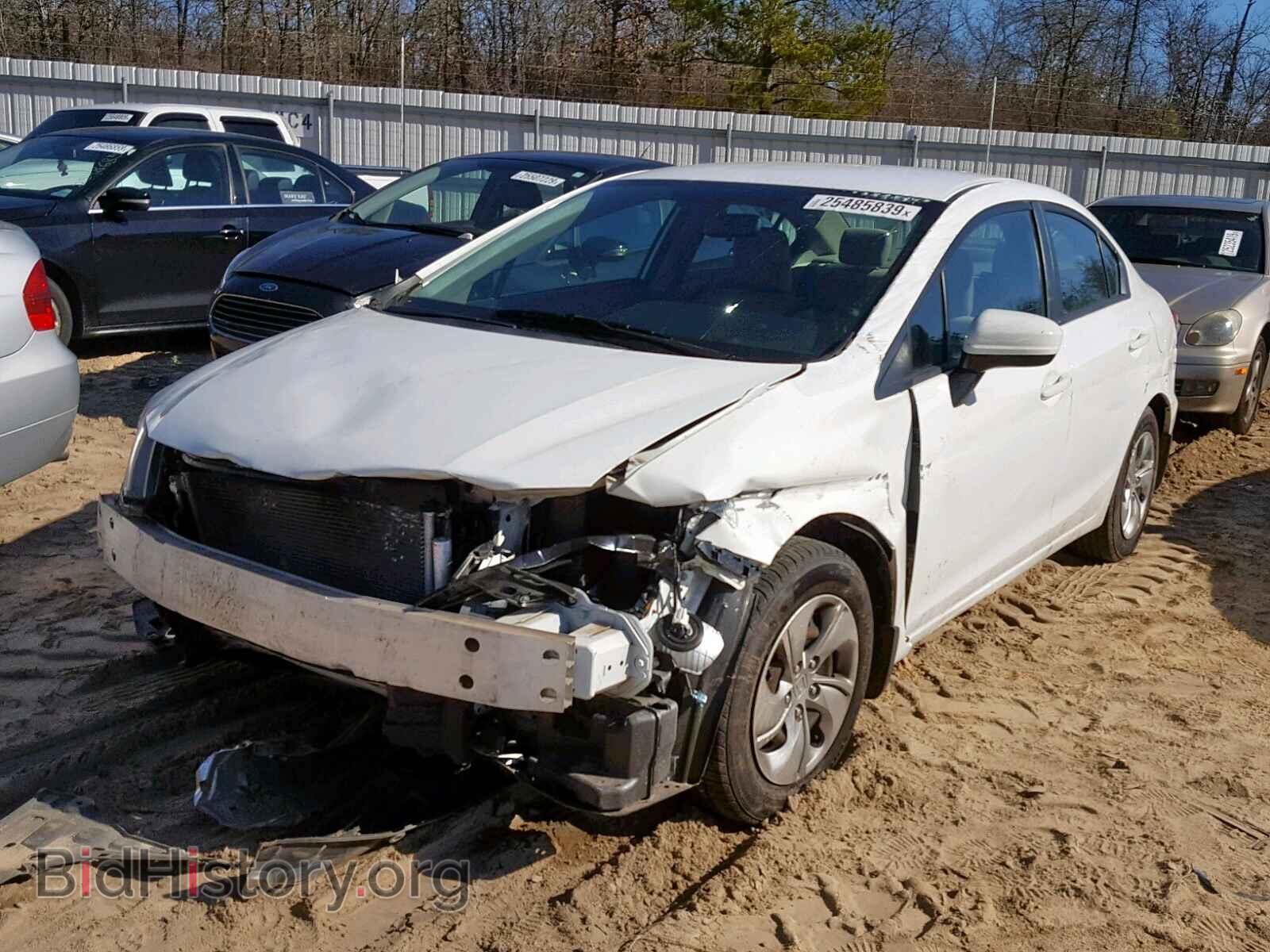 2014 HONDA CIVIC LX - VIN: 19XFB2F5XEE012075 - Фото 2