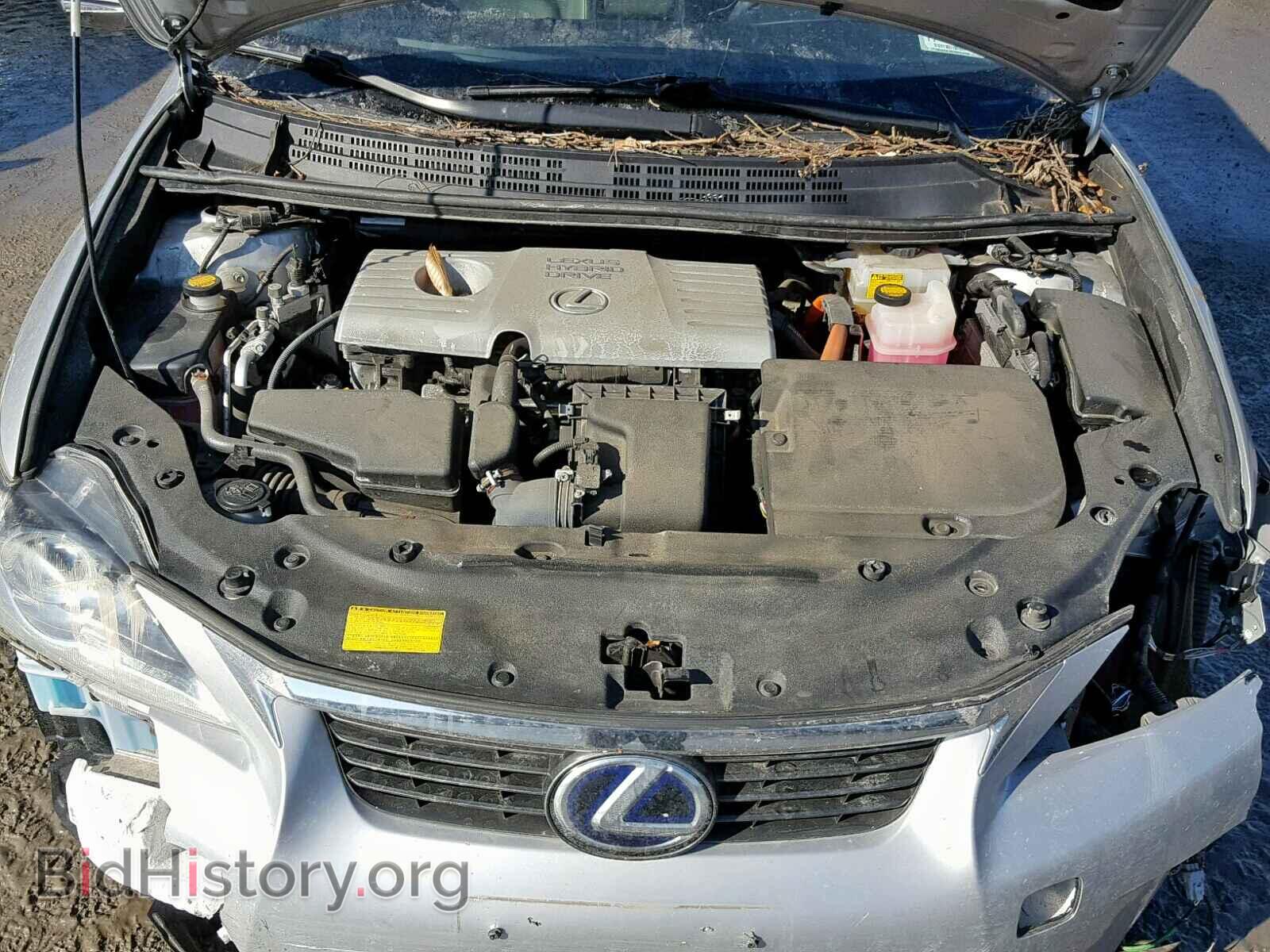 2012 LEXUS CT 200 - VIN: JTHKD5BH8C2120147 - Фото 7