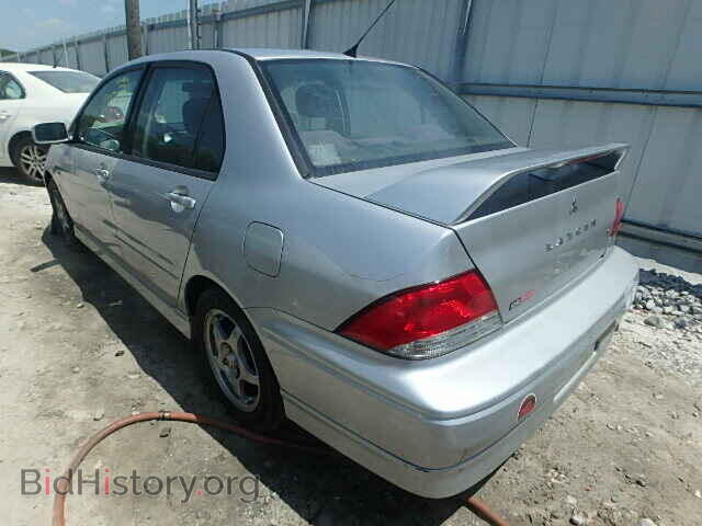 2002 MITSUBISHI LANCER - VIN: JA3AJ86E02U069252 - Фото 3