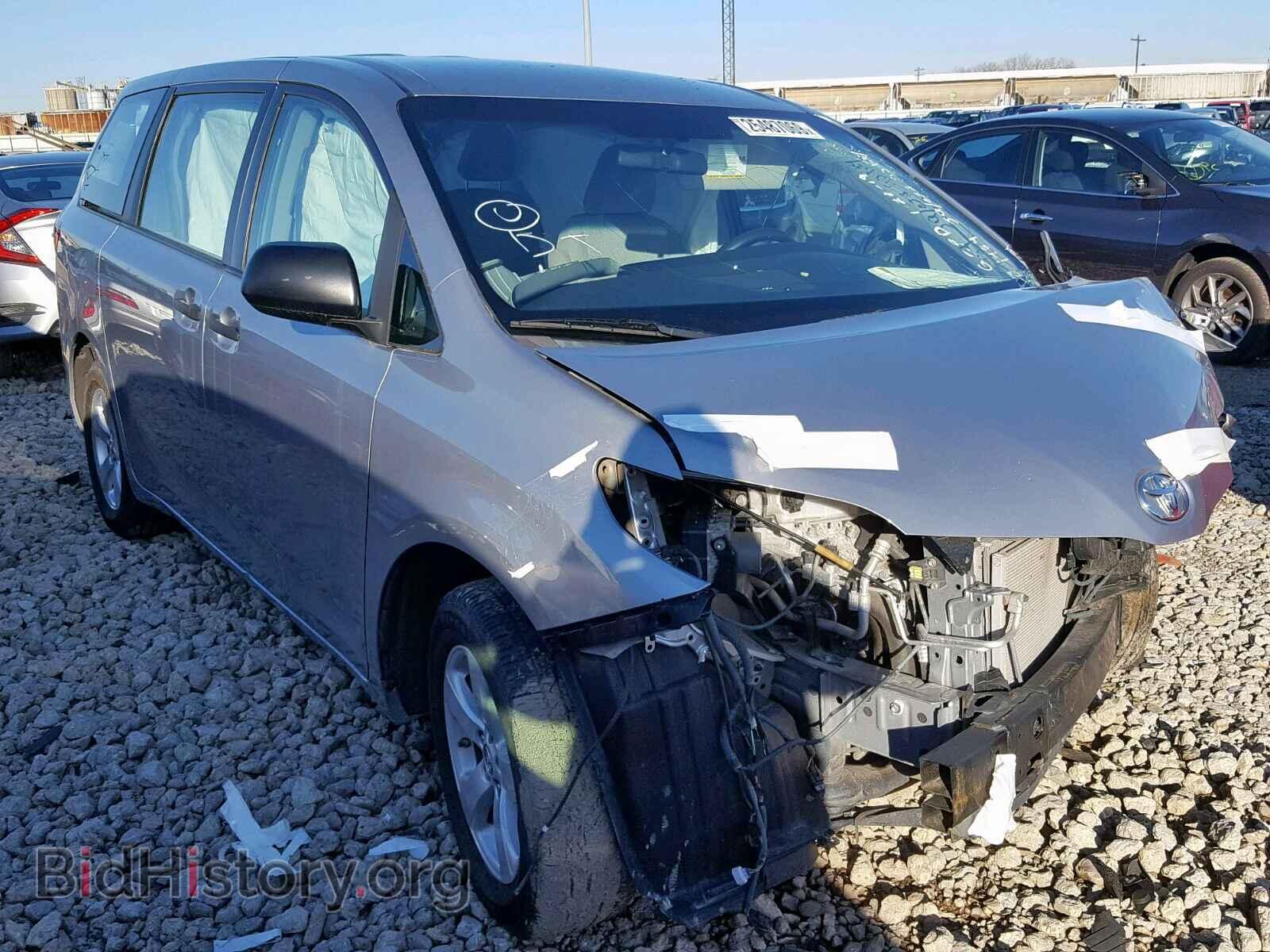 Фотография 5TDZK3DCXFS551484 - TOYOTA SIENNA 2015