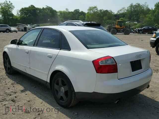2002 AUDI A4 - VIN: WAULC68E62A251008 - Фото 3
