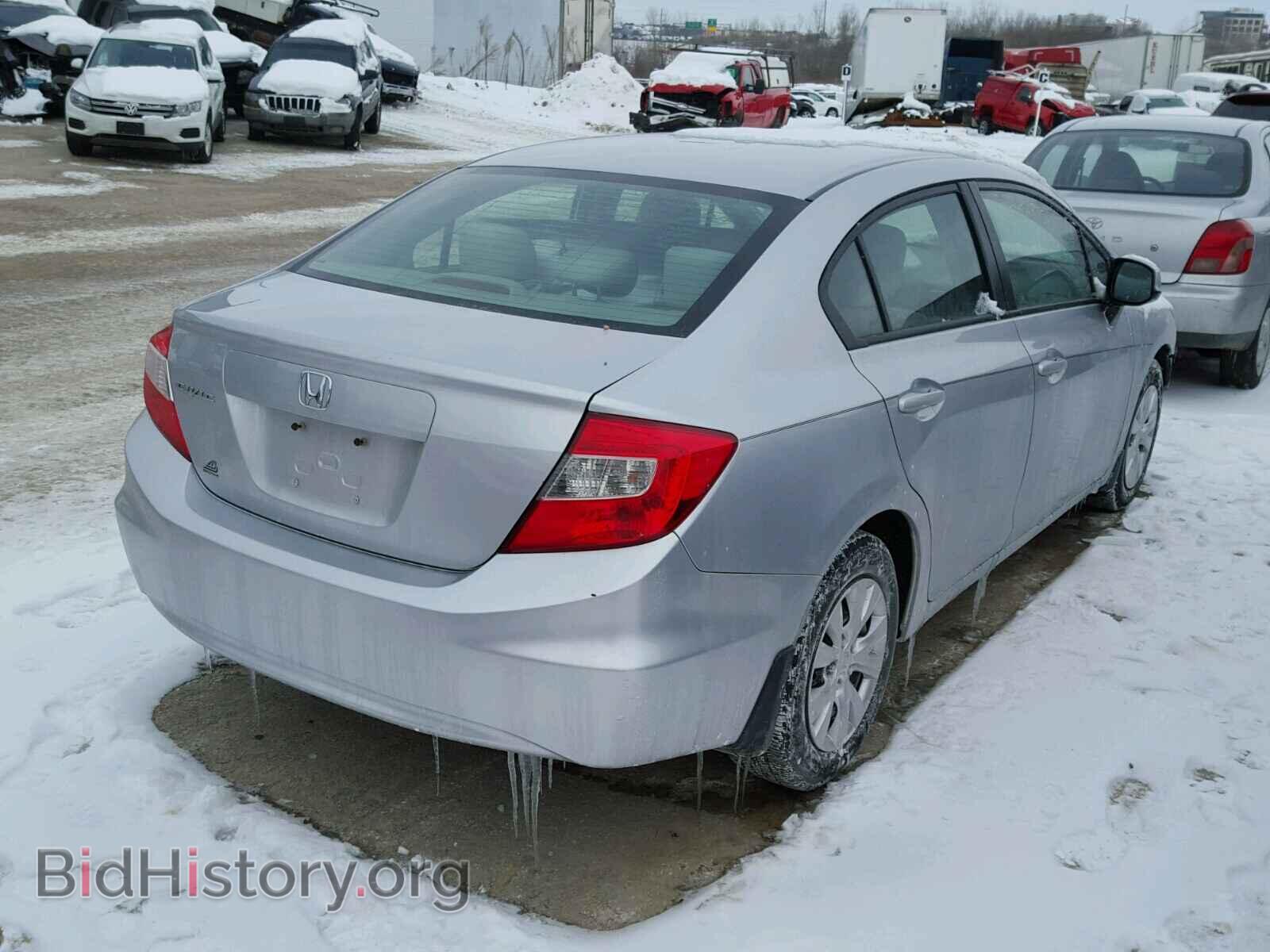 2012 HONDA CIVIC - VIN: 2HGFB2F53CH311992 - Фото 4