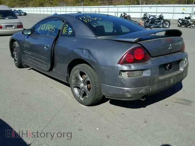 2002 MITSUBISHI ECLIPSE - VIN: 4A3AC54H12E102435 - Фото 3
