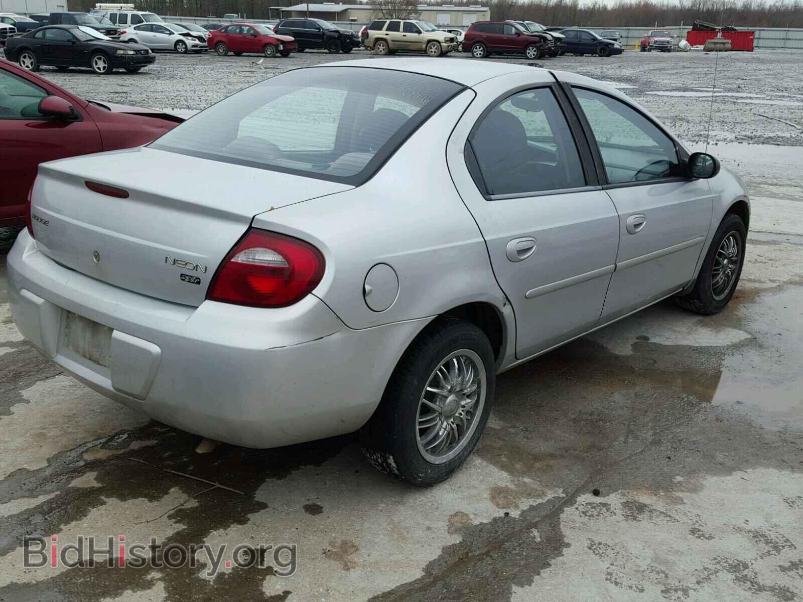 2005 DODGE NEON - VIN: 1B3ES56C75D165317 - Фото 4