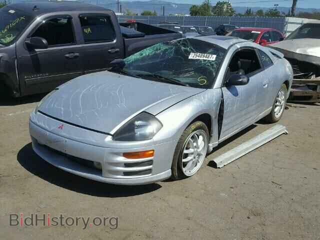 2001 MITSUBISHI ECLIPSE - VIN: 4A3AC54H31E195957 - Фото 2