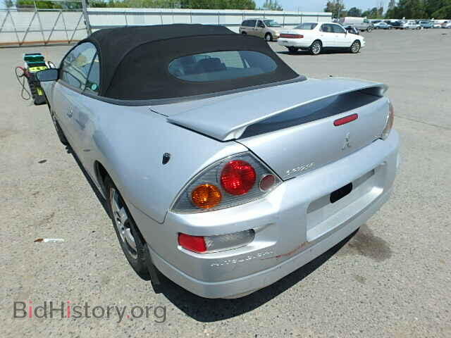 2003 MITSUBISHI ECLIPSE - VIN: 4A3AE45G23E043875 - Фото 3