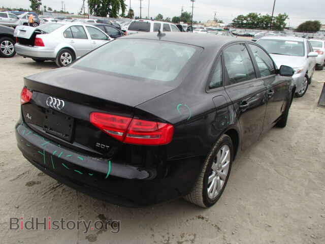 2013 AUDI A4 - VIN: WAUAFAFL3DN044400 - Фото 4