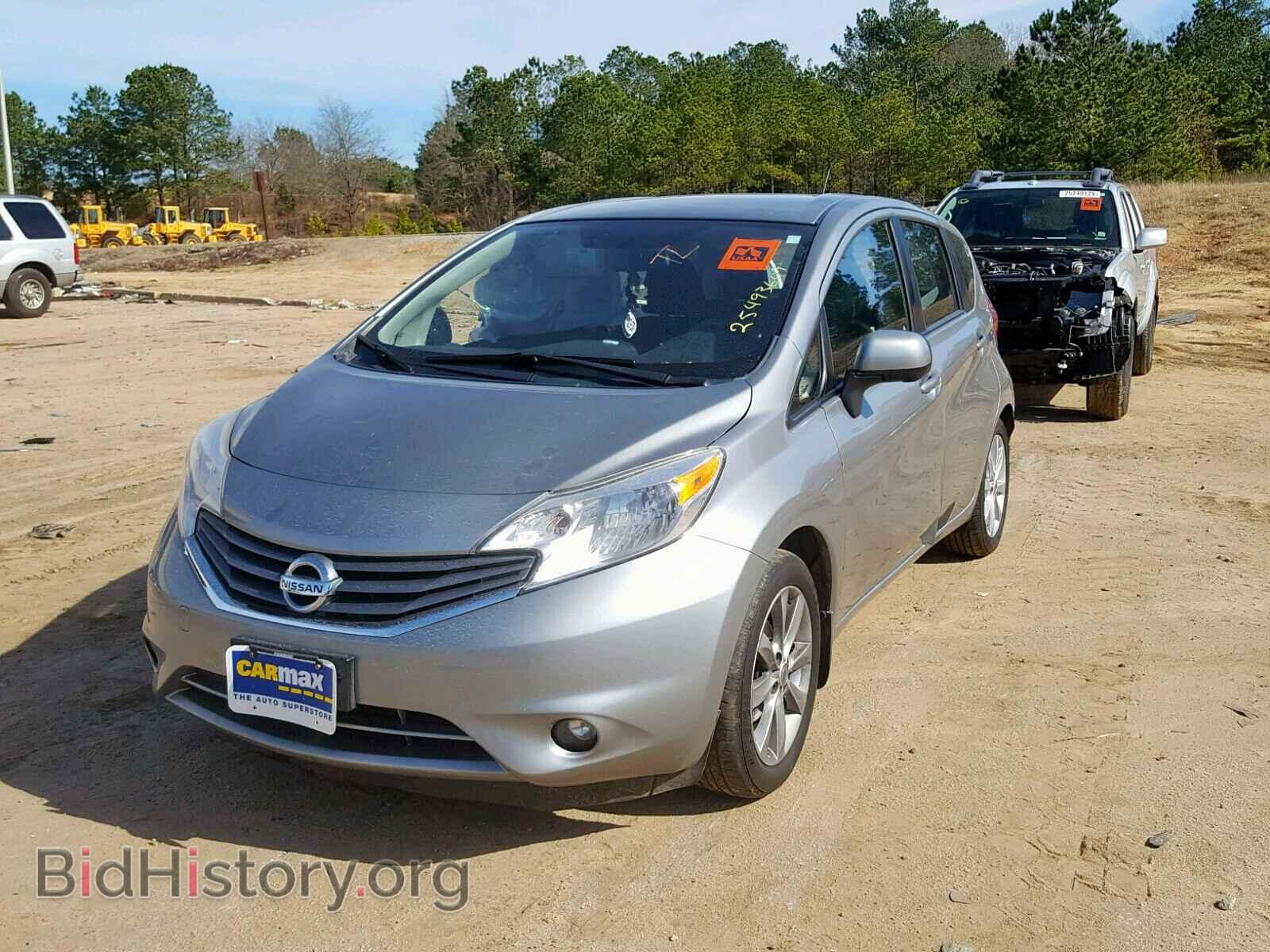 2014 NISSAN VERSA - VIN: 3N1CE2CP1EL399761 - Фото 2