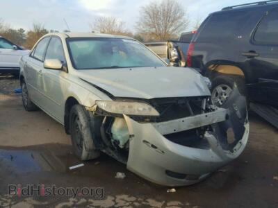 2005 Mazda 6 6 I, золотистый — VIN 1YVFP80CX55M03356, Copart
