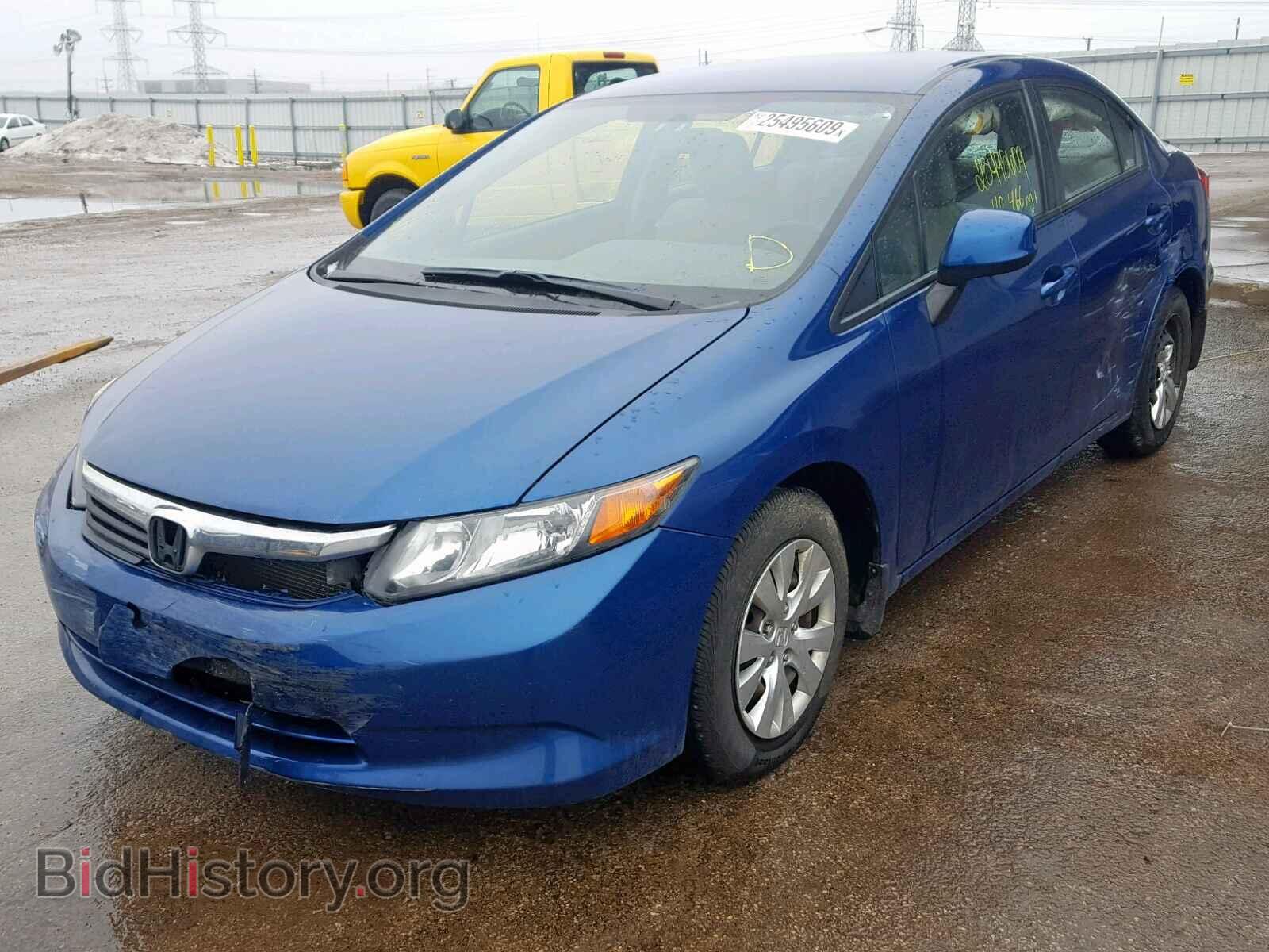 2012 HONDA CIVIC LX - VIN: 19XFB2F52CE083168 - Фото 2