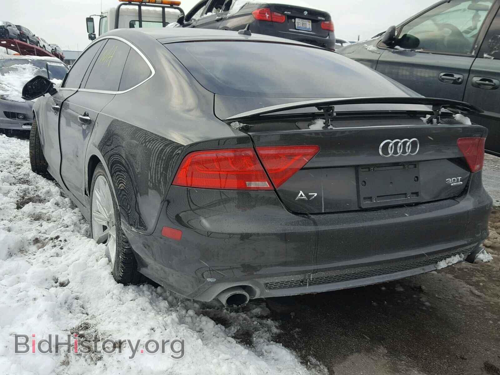 2012 AUDI A7 - VIN: WAUSGAFC1CN007202 - Фото 3