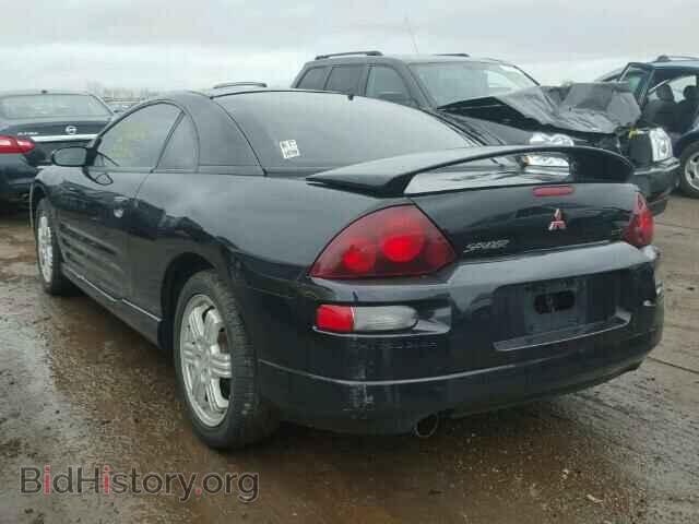 2000 MITSUBISHI ECLIPSE - VIN: 4A3AC54L4YE028537 - Фото 3