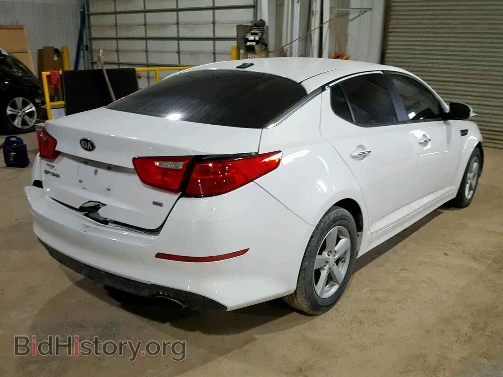 2015 KIA OPTIMA - VIN: 5XXGM4A79FG390013 - Фото 4