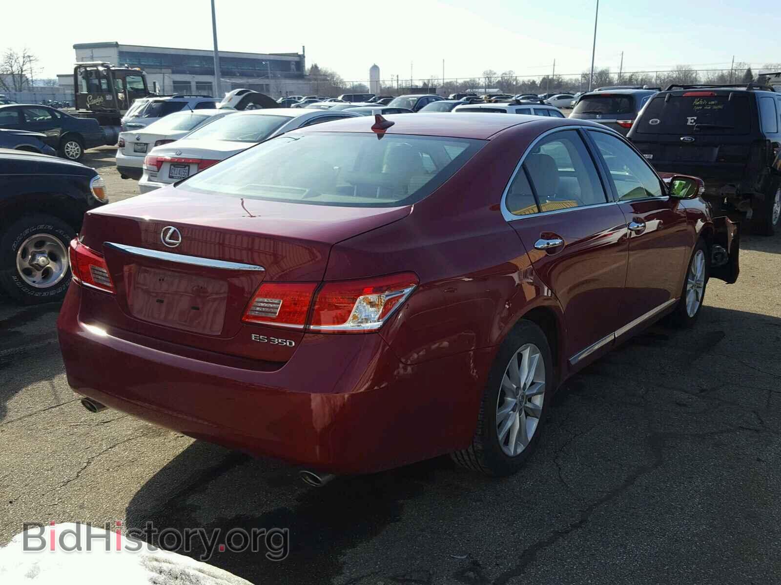 2011 LEXUS ES350 - VIN: JTHBK1EG6B2472661 - Фото 4