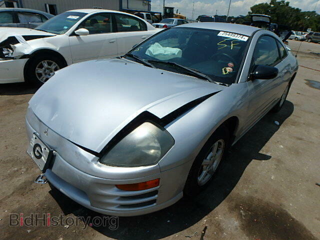 2002 MITSUBISHI ECLIPSE - VIN: 4A3AC34G92E099361 - Фото 2
