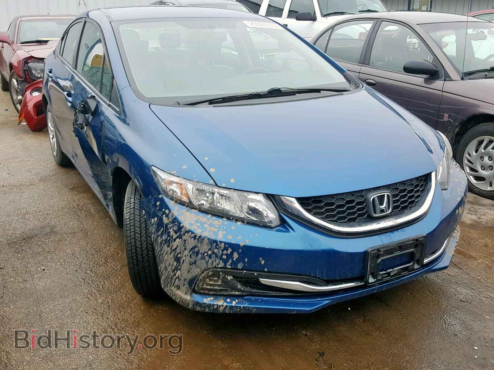 Фотография 19XFB2F57EE007139 - HONDA CIVIC LX 2014