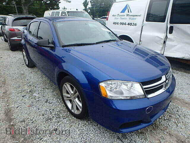 Фотография 1C3CDZAG3DN548864 - DODGE AVENGER 2013