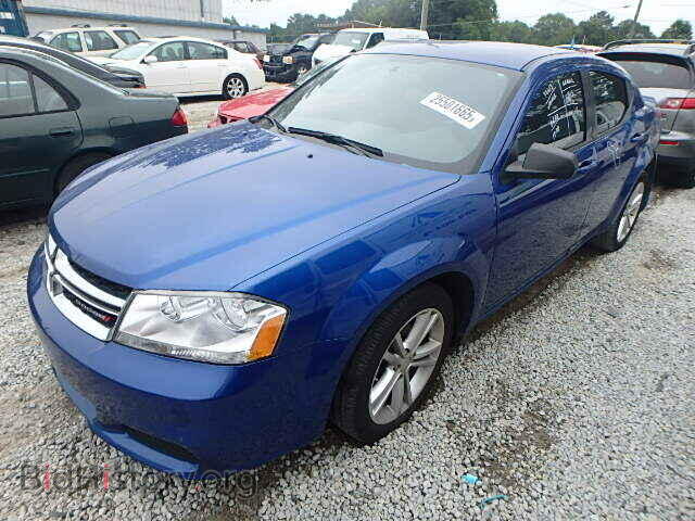 2013 DODGE AVENGER - VIN: 1C3CDZAG3DN548864 - Фото 2