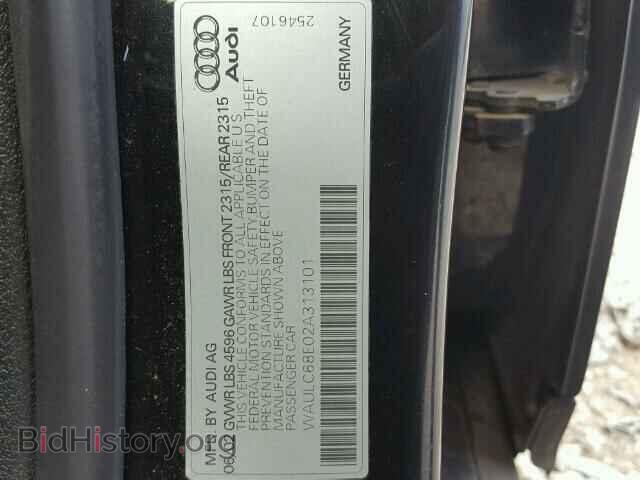 2002 AUDI A4 - VIN: WAULC68E02A313101 - Фото 10